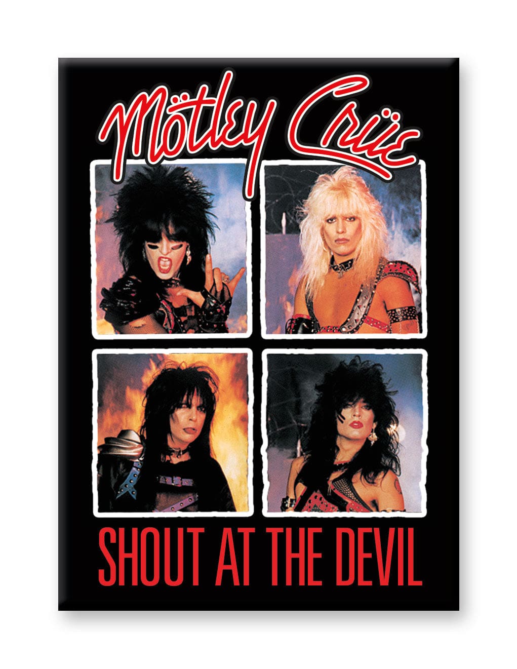 Mötley Crüe Shout At The Devil Magnet – Deaf Man Vinyl