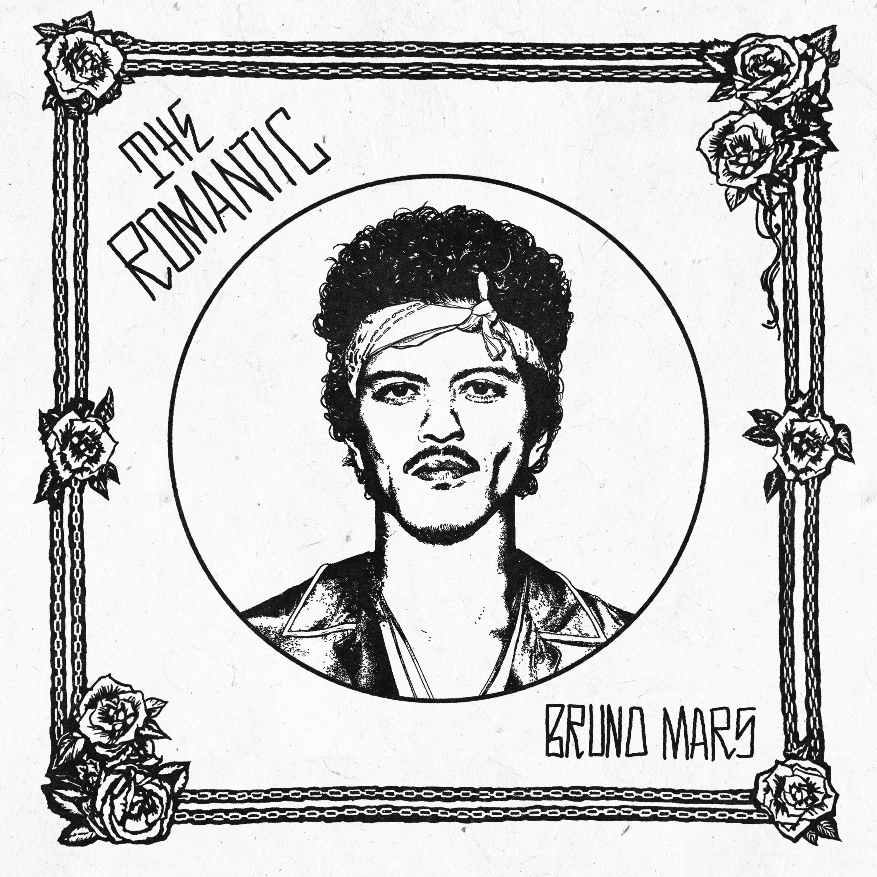 Bruno Mars The Romantic レコード　限定ナンバリング　４桁 Bruno Mars — The Romantic – Deaf Man Vinyl