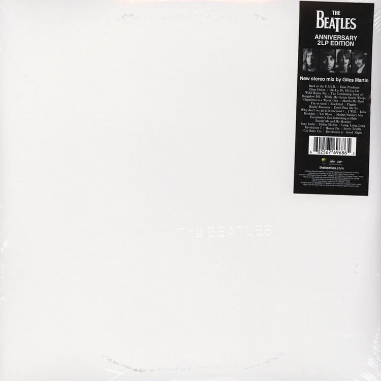 Beatles — White Album (Ann. Ed. 2-LP) – Deaf Man Vinyl