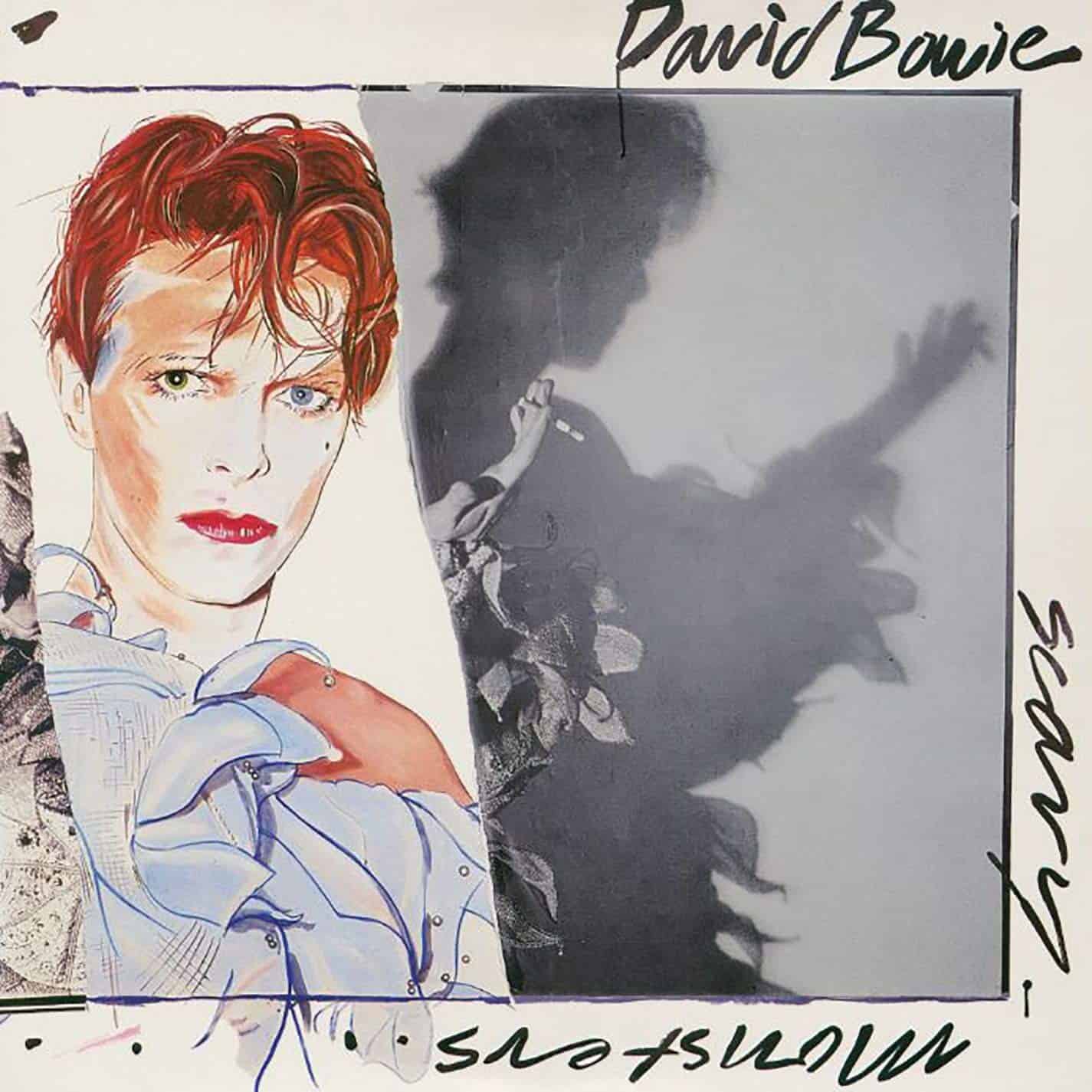 david bowie scary monsters t shirt David Bowie — Scary Monsters – Deaf Man Vinyl