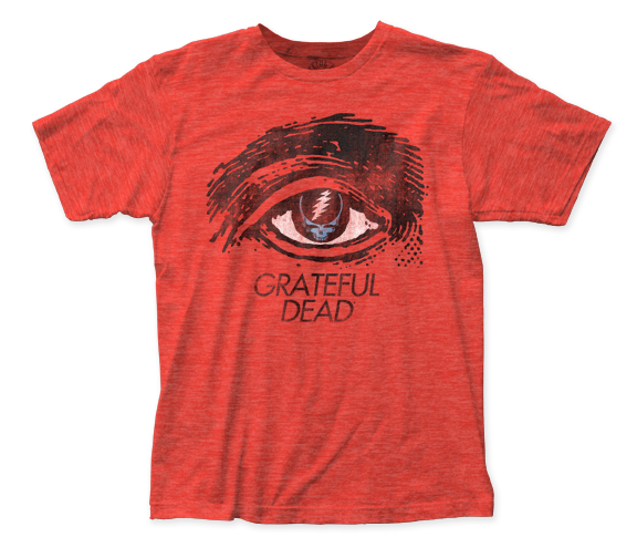 Grateful Dead Grateful Eye Red T-shirt