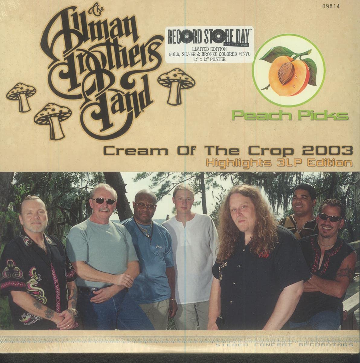 Allman Brothers Band — Cream Of The Crop 2003: Highlights (RSD 3-LP)