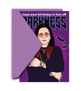 Ozzy Osbourne Darkness Birthday Card