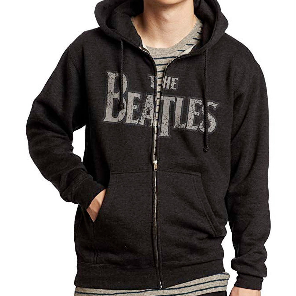 Beatles Drop T Logo Zip-Up Hoodie