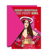 Chappell Roan Pink Pony Xmas Card