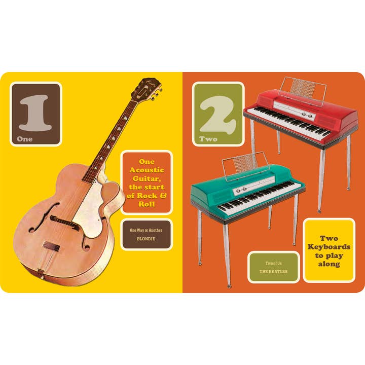 One, Two, Three O’Clock Rock ( Board Book)