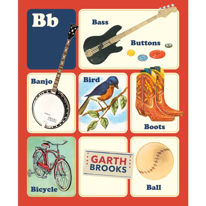 Country Music ABC (Board Book)