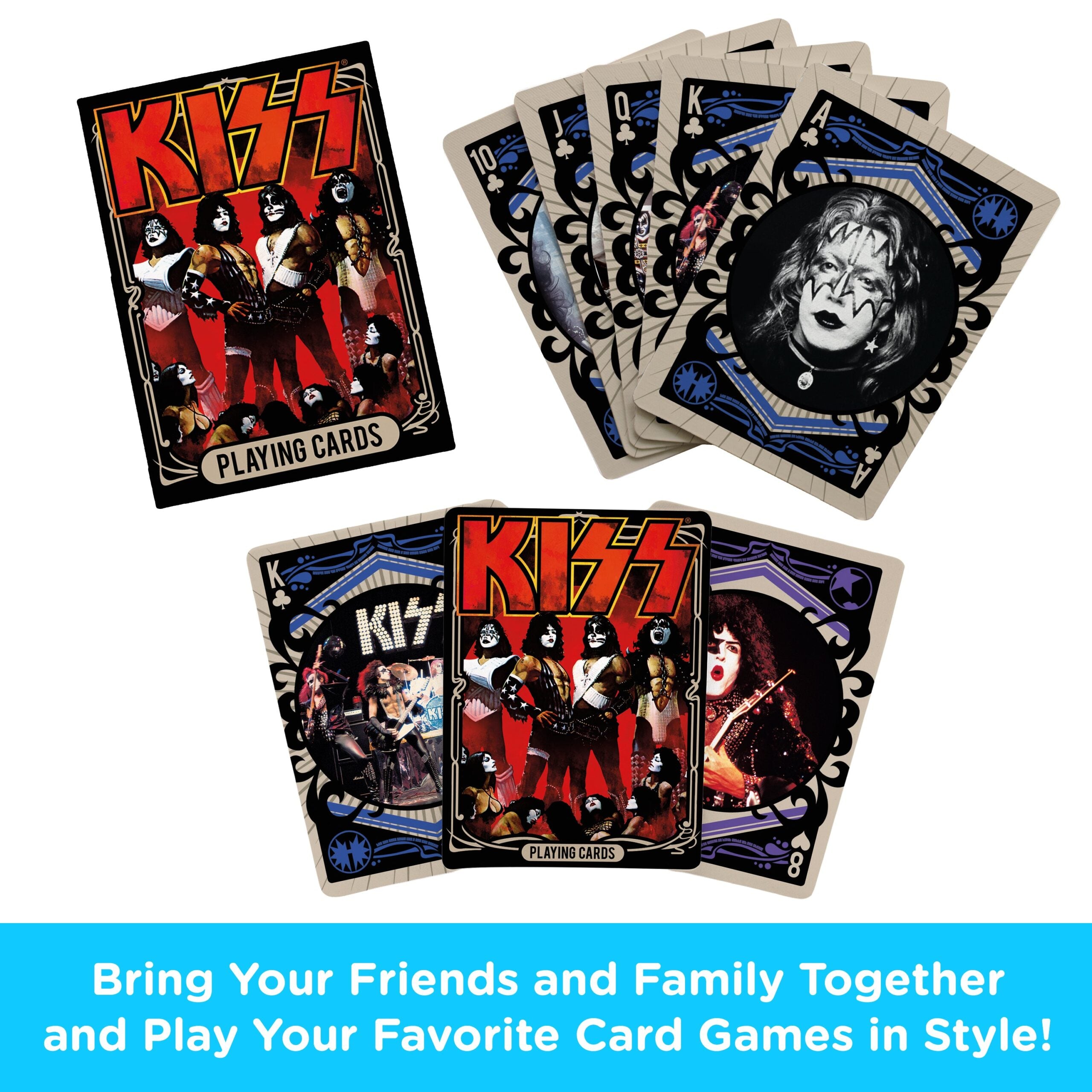 KISS Playing Cards – Deaf Man Vinyl