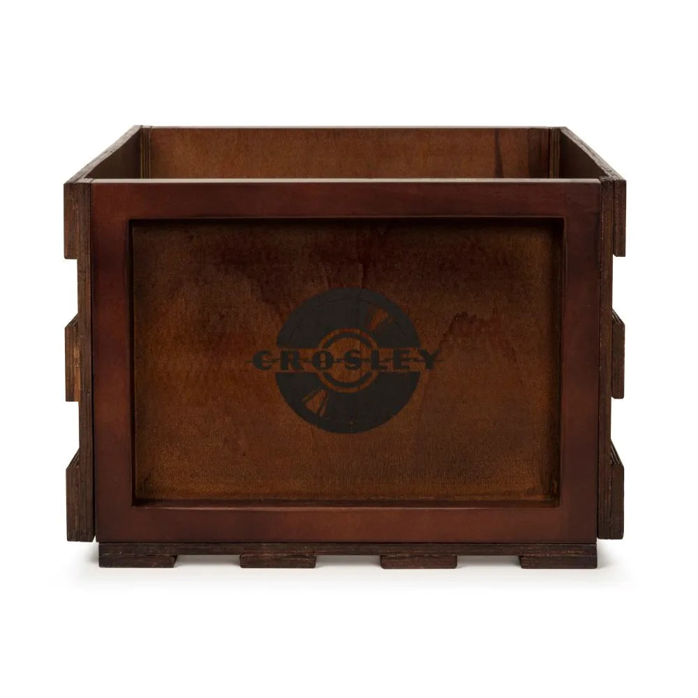 Crosley Wood Record Storage Crate