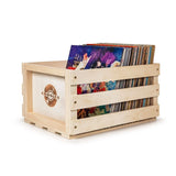 Crosley Wood Record Storage Crate