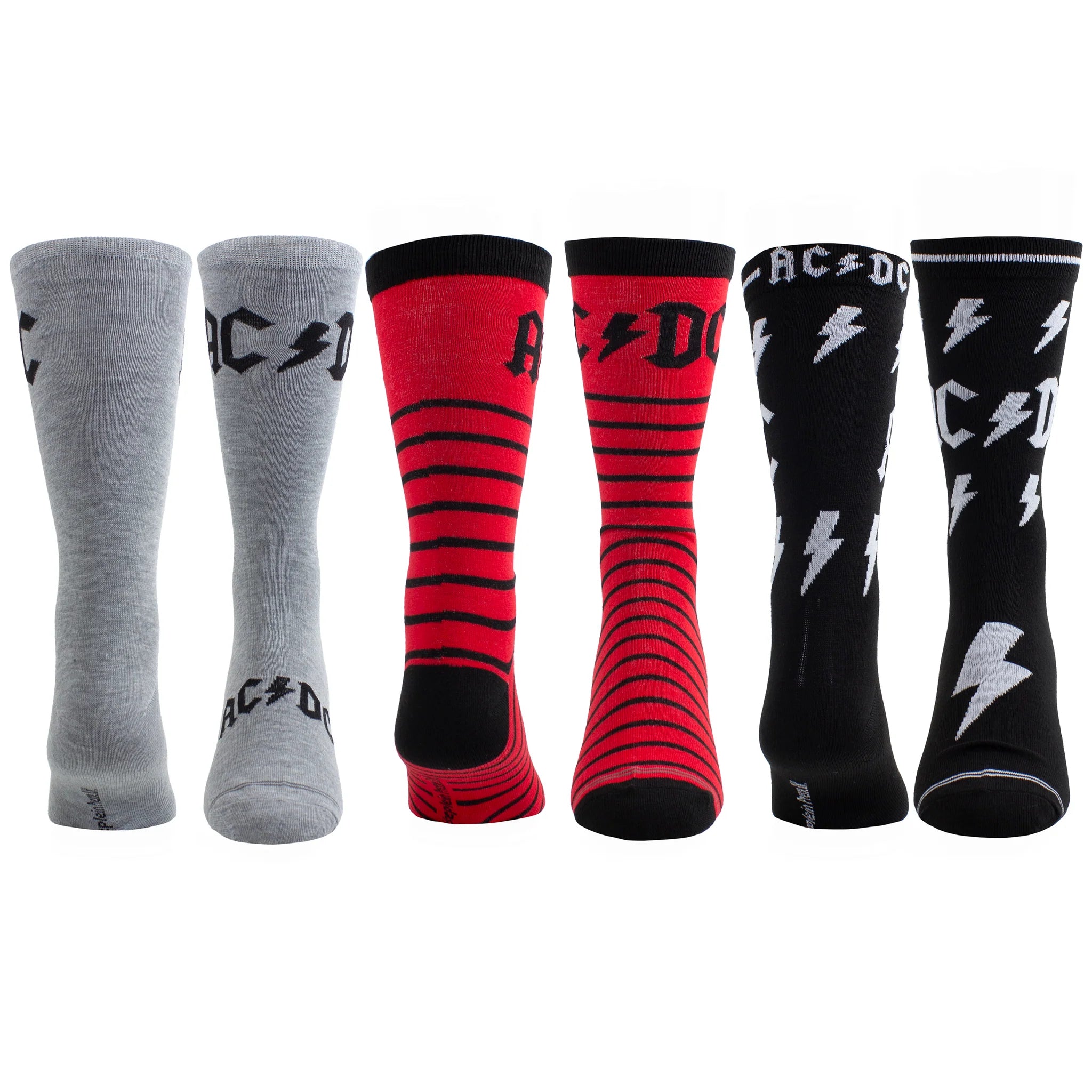 AC/DC Guitar Tin 3-Pack Socks