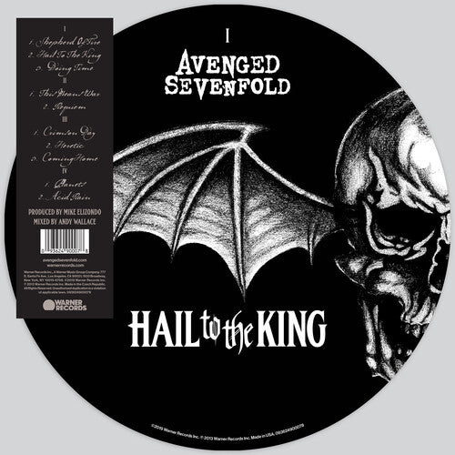 Avenged Sevenfold Hail To The King Picture Disc