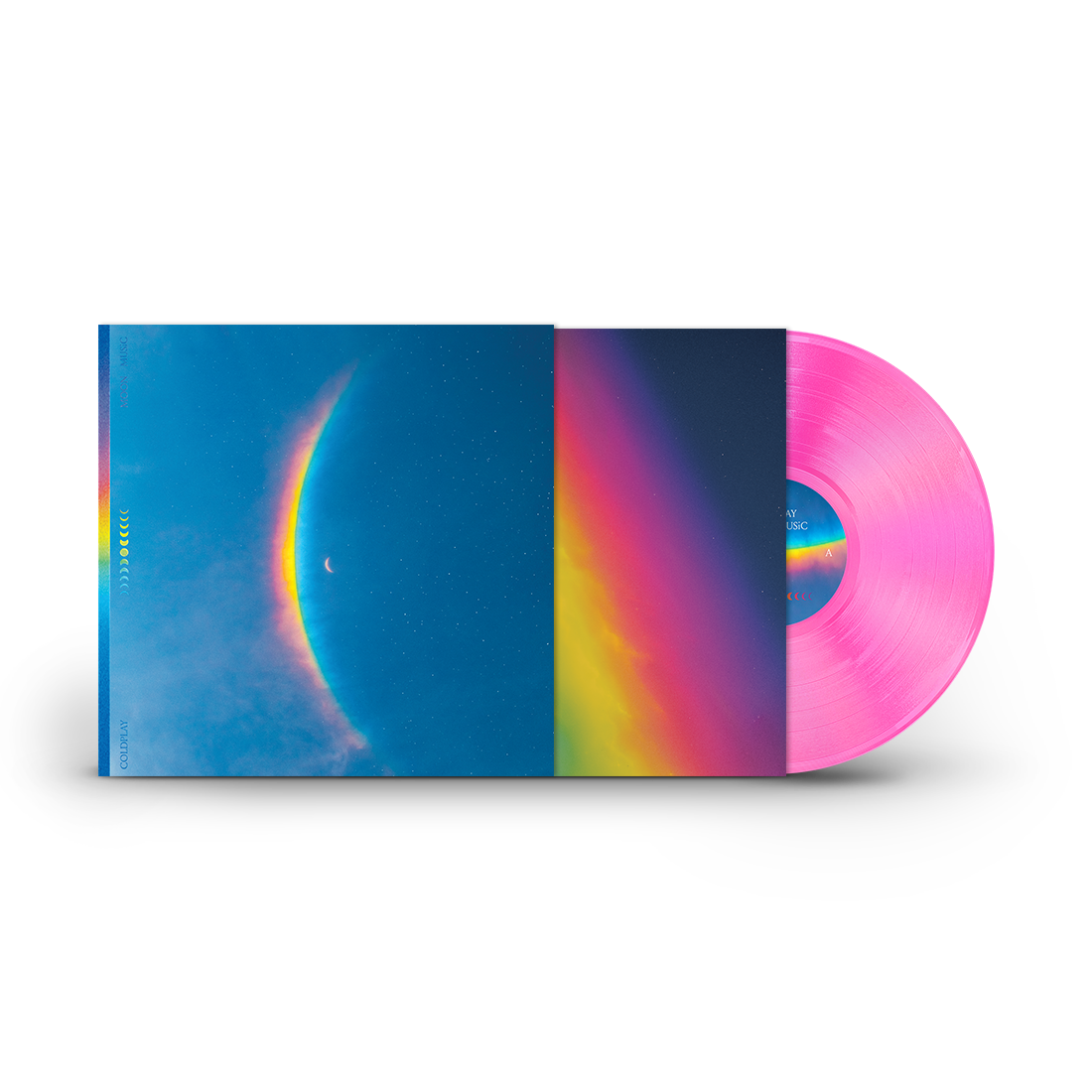 Coldplay Moon Music pink ecovinyl