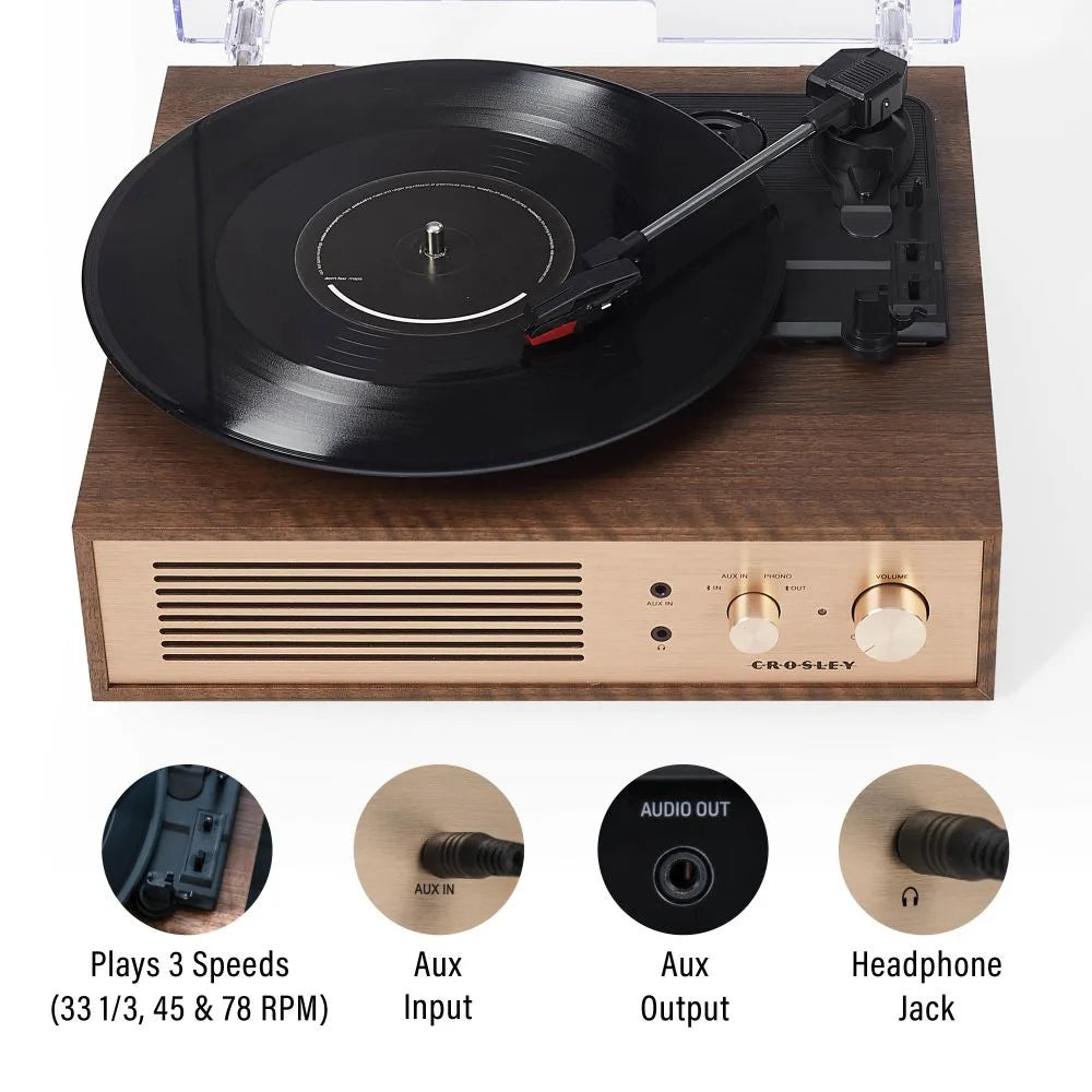 Crosley Miles Record Player CR6045A-WA