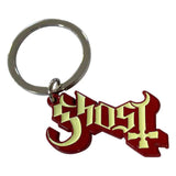 Ghost Red Logo Keychain