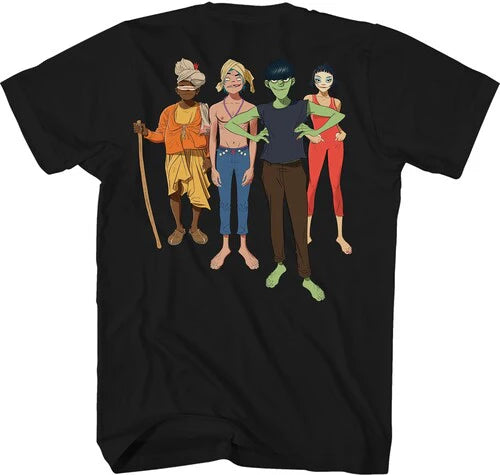 Gorillaz Mountain Group T-Shirt – Deaf Man Vinyl