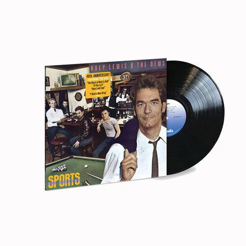 Huey Lewis & The News Sports 40th Anniversary vinyl lp record album
