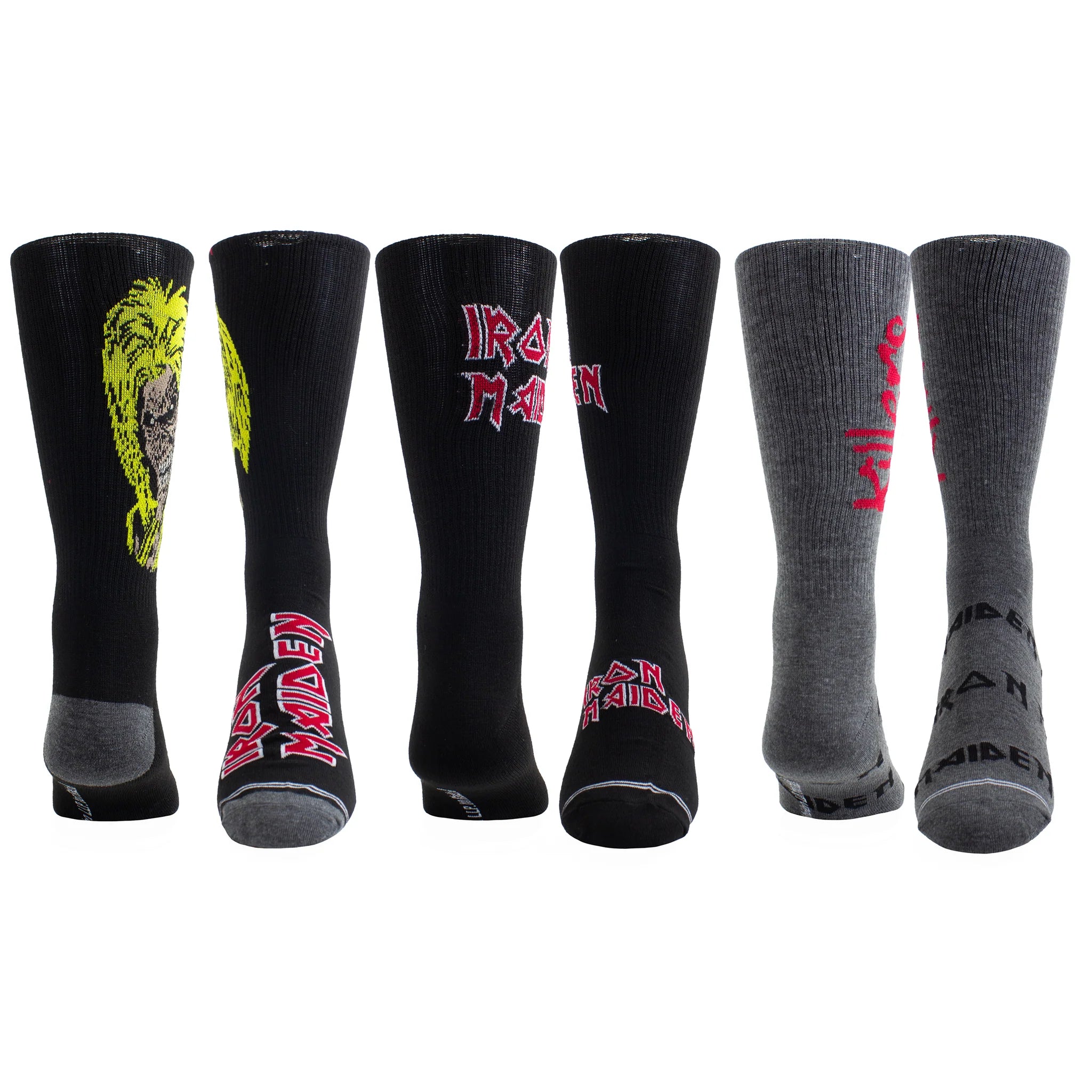 Iron Maiden Guitar Tin 3-Pack Socks