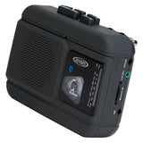 Portable Bluetooth AM/FM Cassette Player/Recorder