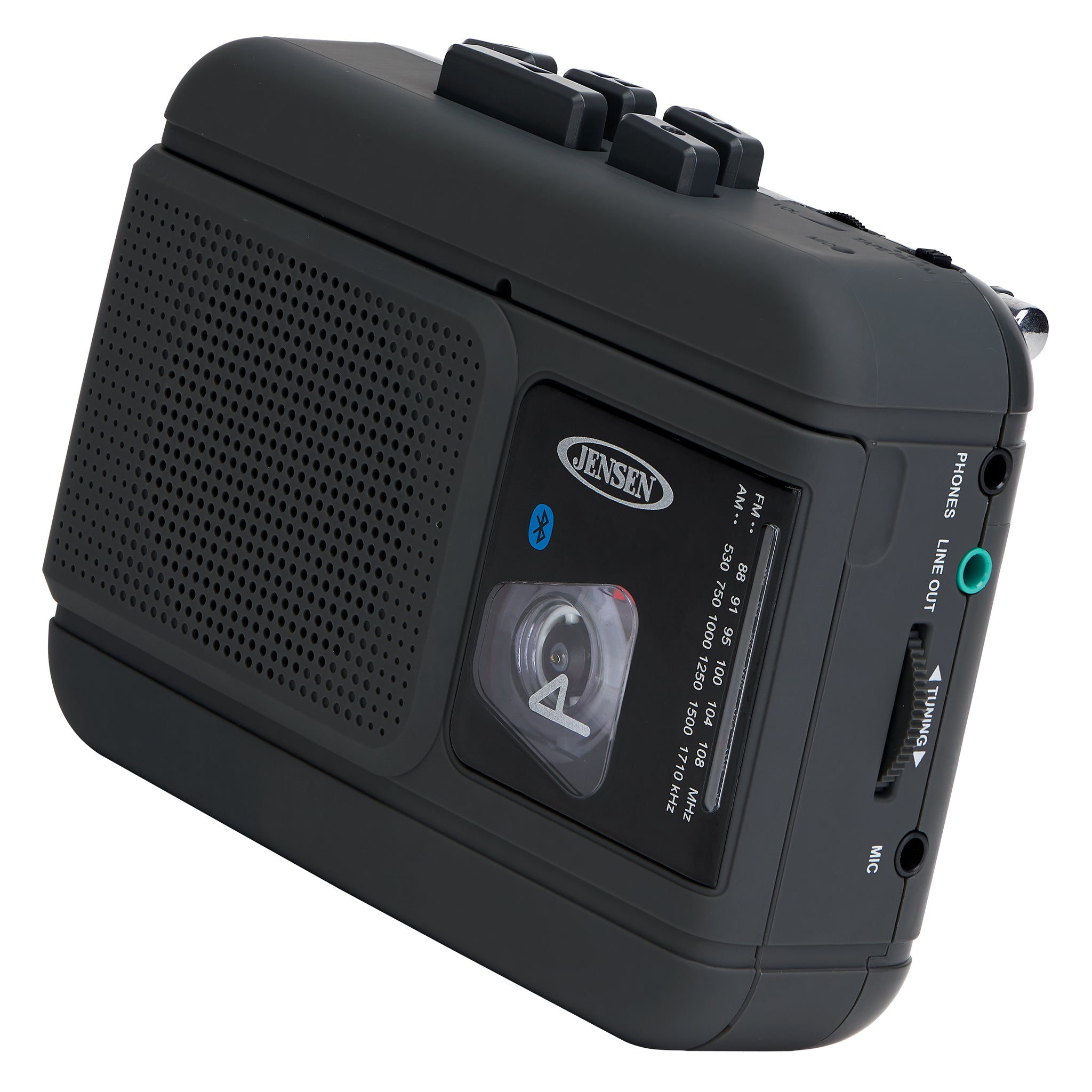 Am Recorder Phone Jensen MCR-60 Personal Cassette Player/Recorder w/Bluetooth – Deaf Man ...