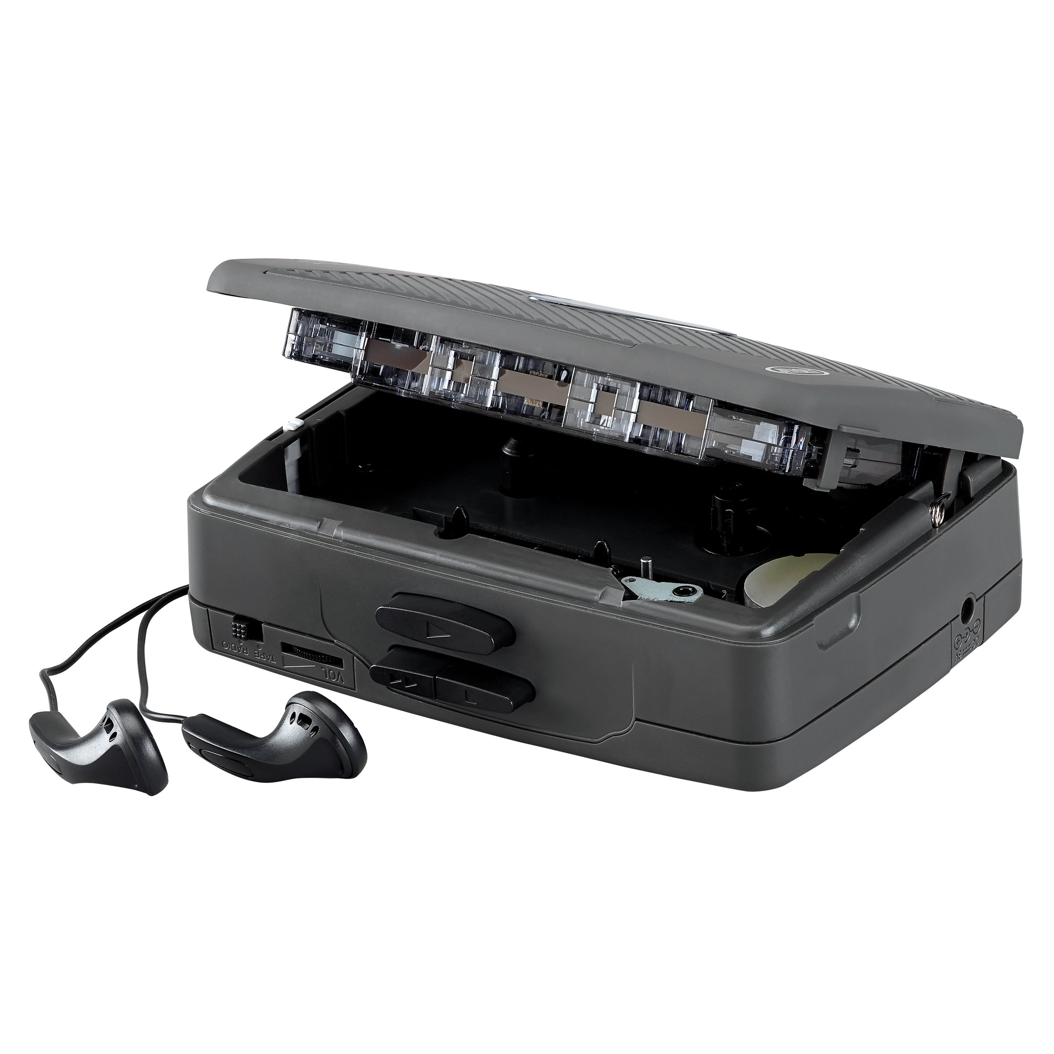 Jensen SCR-75 Stereo Cassette Player & AM/FM Radio (Gray)