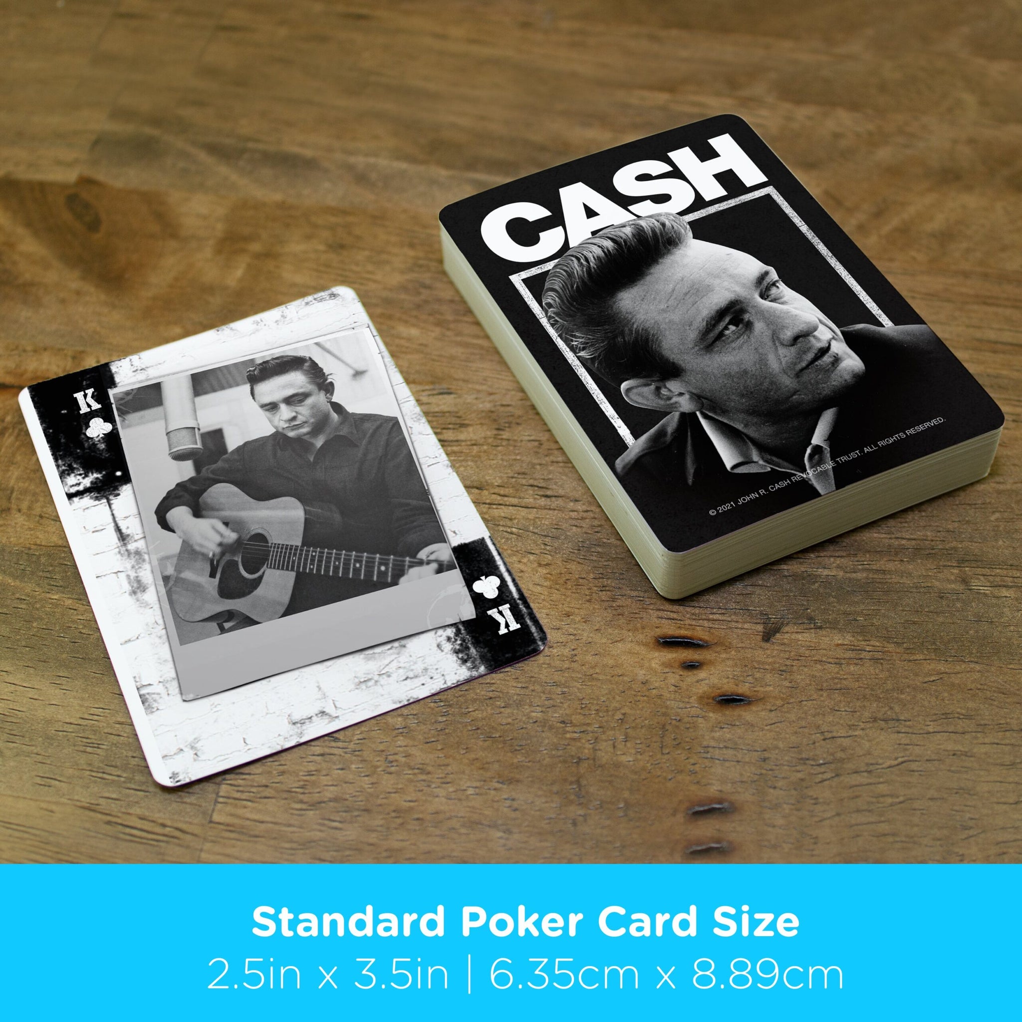 Johnny Cash Playing Cards