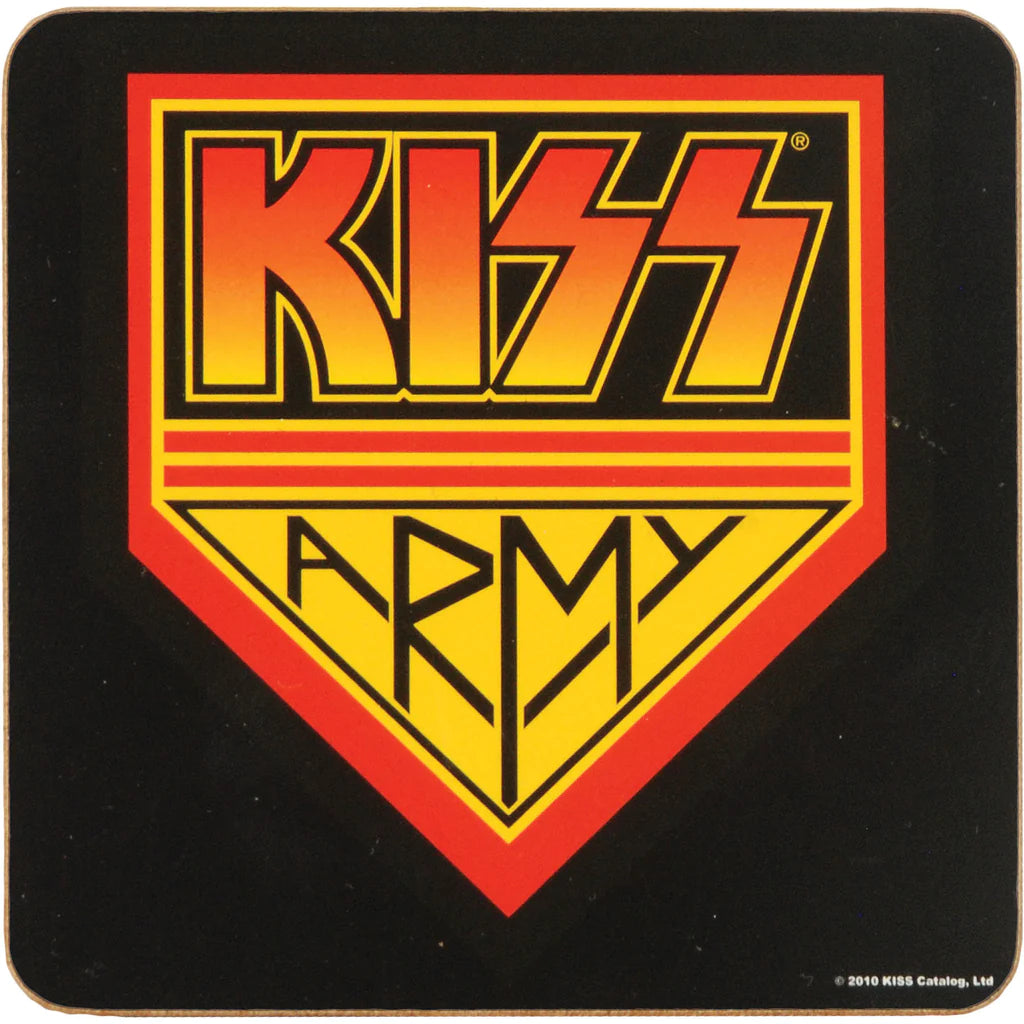 Kiss Army Pennant Coaster