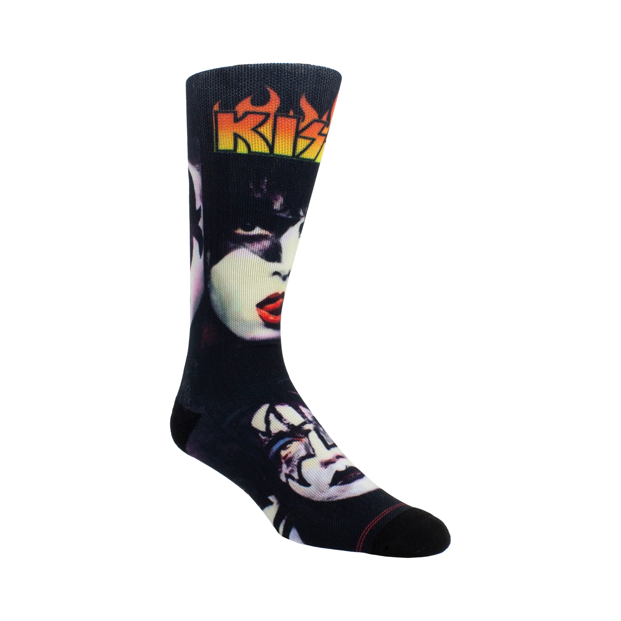 KISS Painted Faces Socks