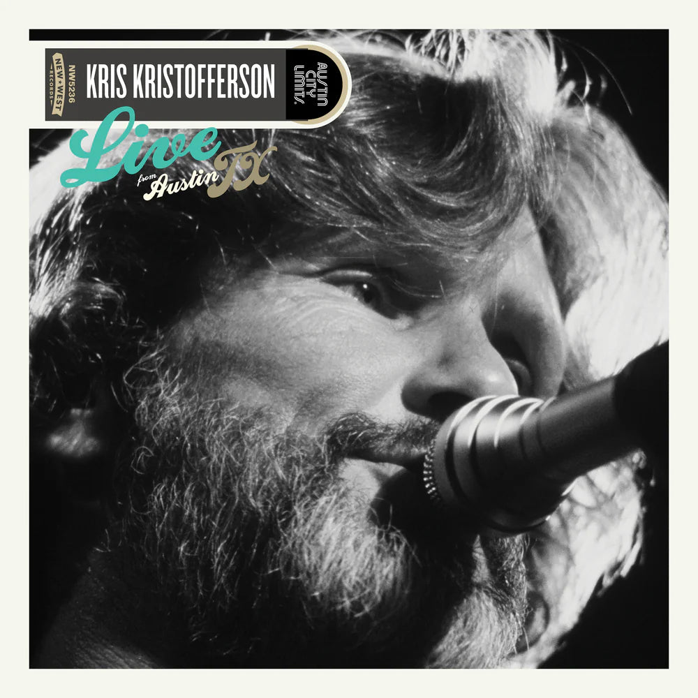 Kris Kristofferson Live From Austin TX LP vinyl record album