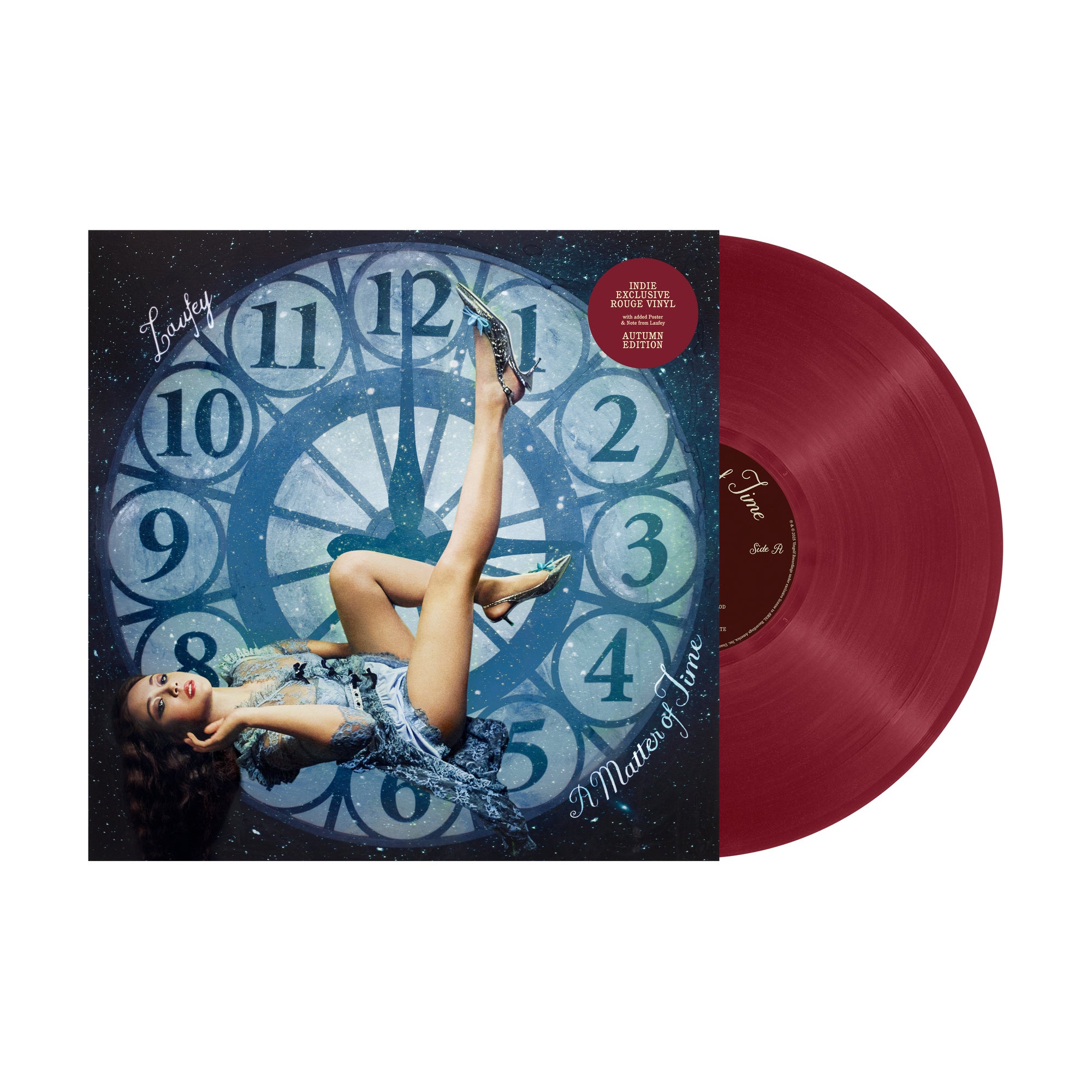LAUFEY A Matter of Time アナログレコード サイン付 Laufey — A Matter of Time (IEX) – Deaf Man Vinyl