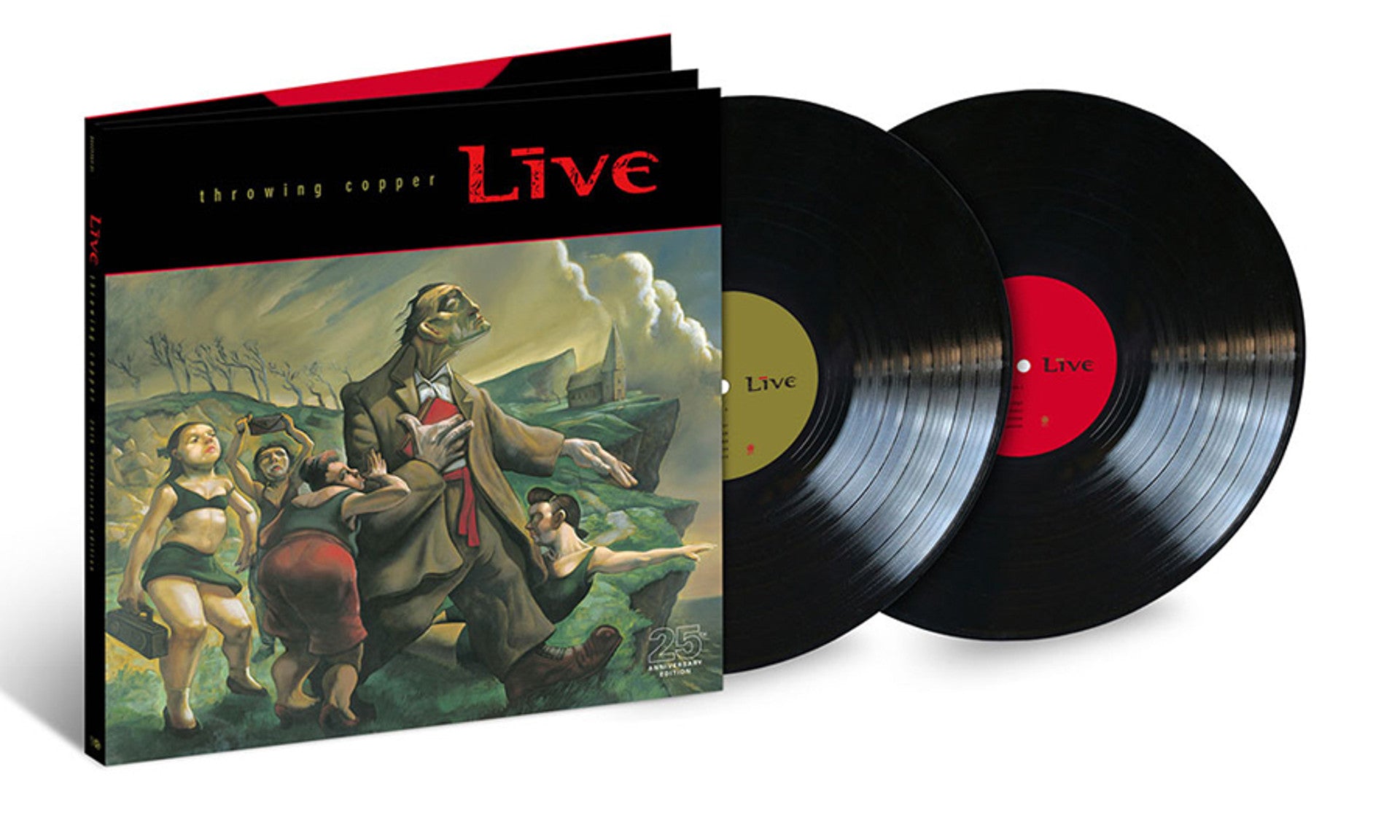 Live — Throwing Copper (25th Ann. 2-LP) – Deaf Man Vinyl