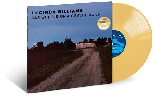 Lucinda Williams  Car Wheels On A Gravel Road  indie exclusive limited edition yellow vinyl lp record