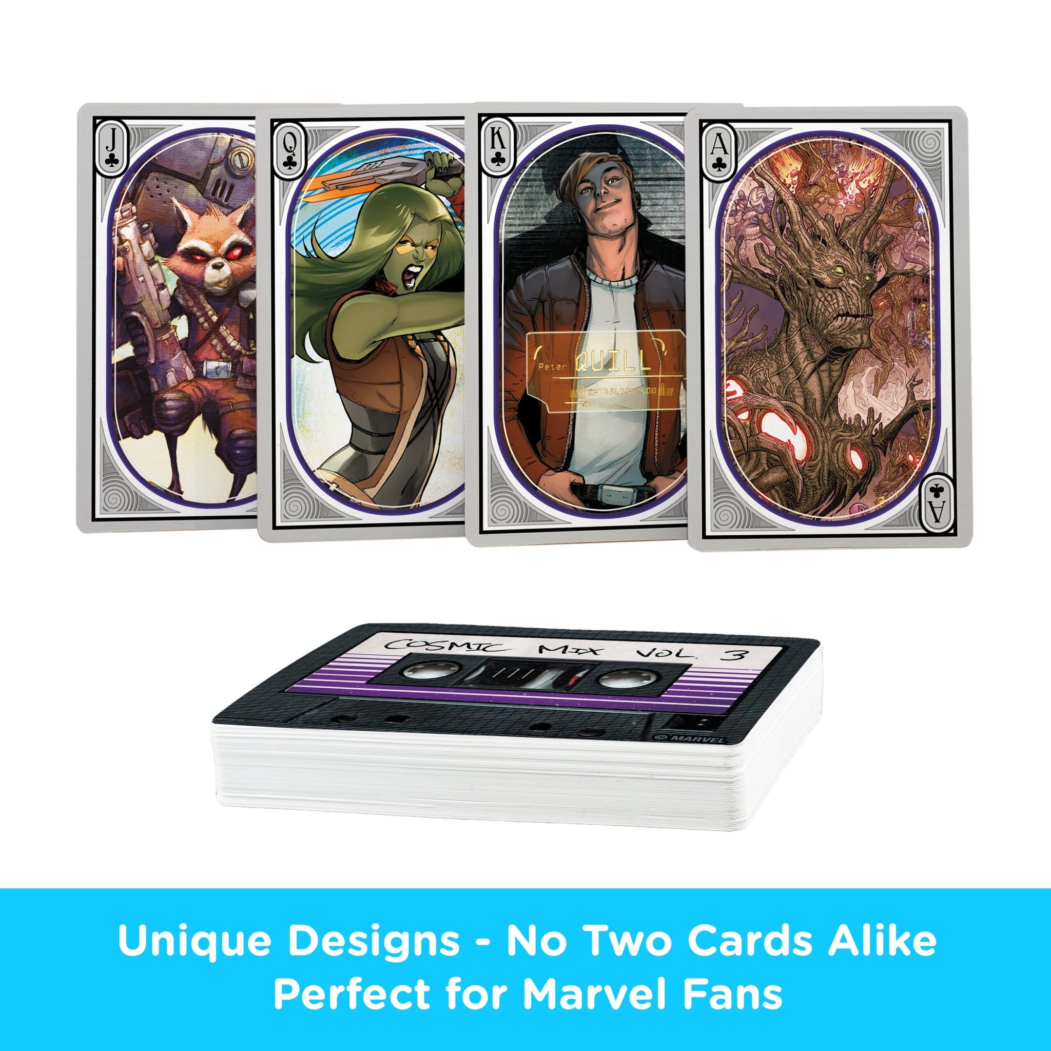 Guardians Of The Galaxy Cassette Playing Cards