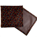 Record Cleaning Mat with Music Notes generic fabric pattern