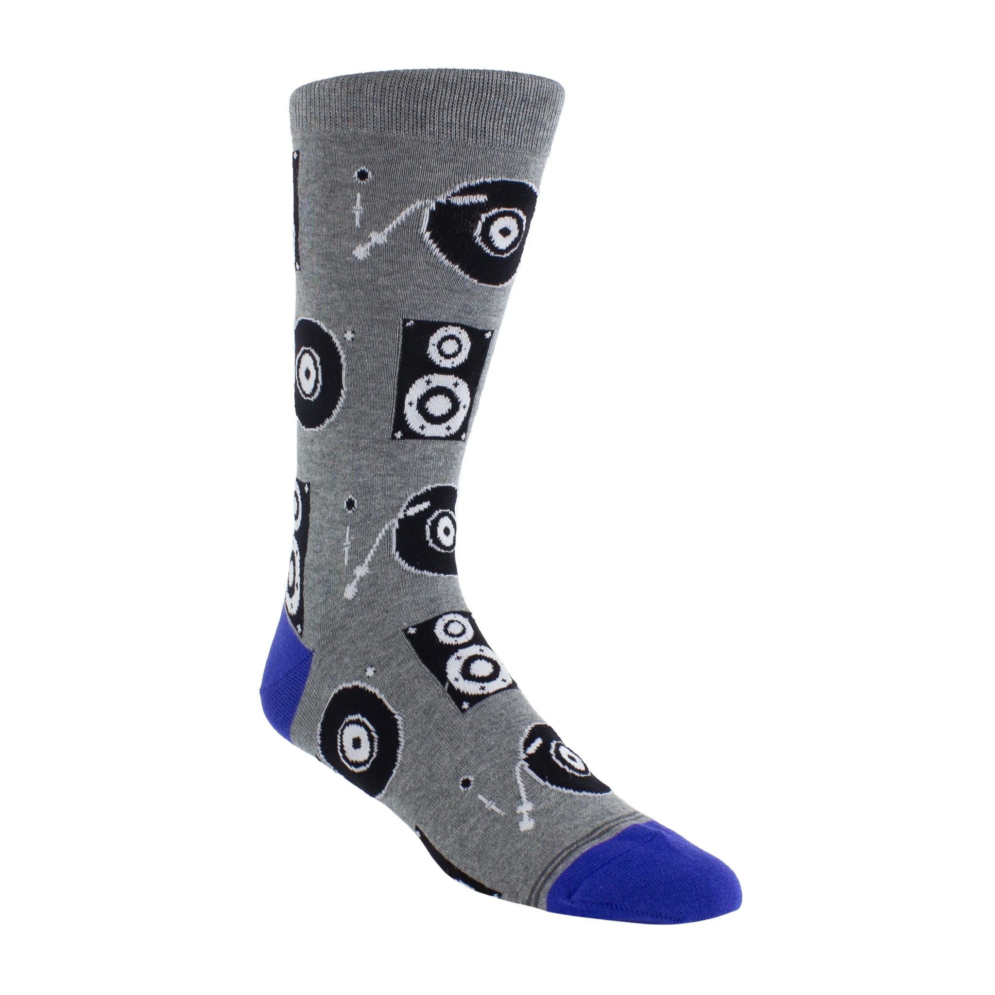 Turntables Crew Socks