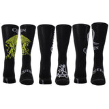 Queen Guitar Tin 3-Pack Socks