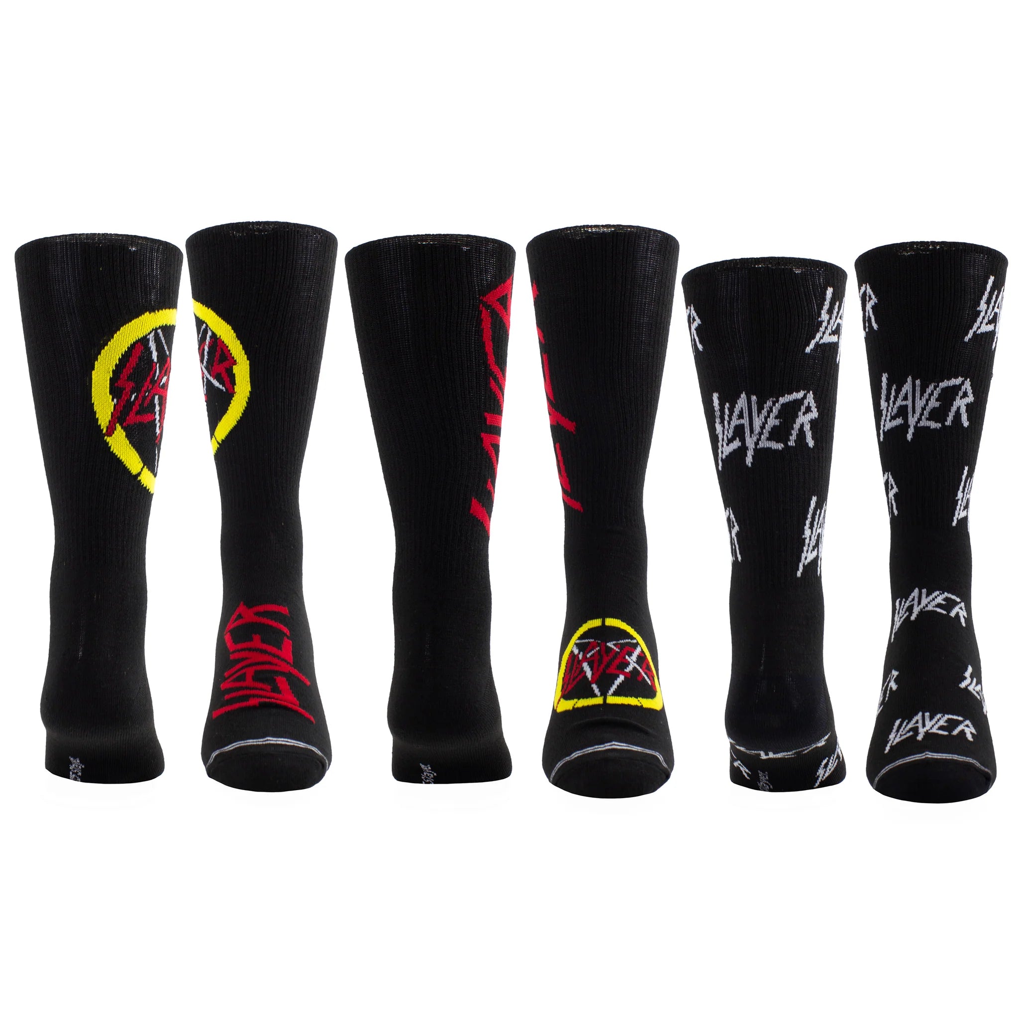 Slayer Guitar Tin 3-Pack Socks