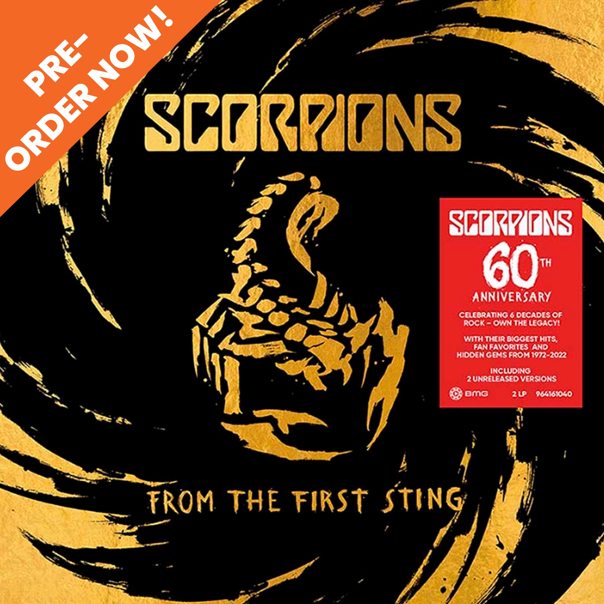 Scorpions From The First Sting (2-LP)