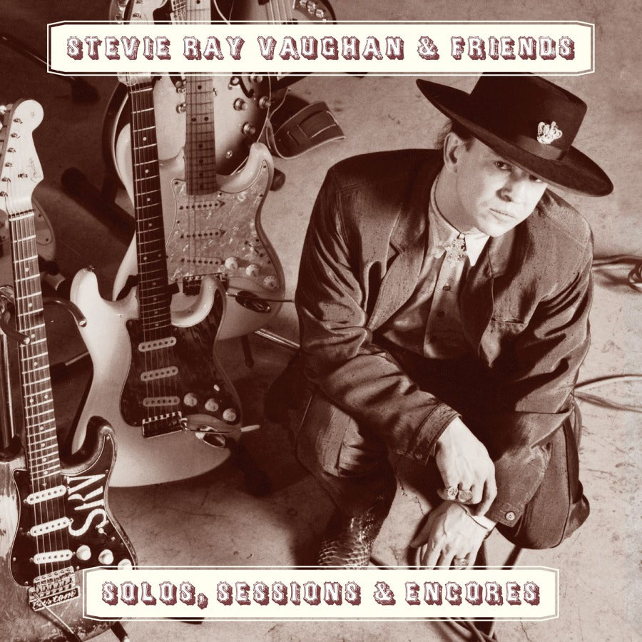 Stevie Ray Vaughan & Friends Solos, Sessions & Encores (Blue 2-LP)