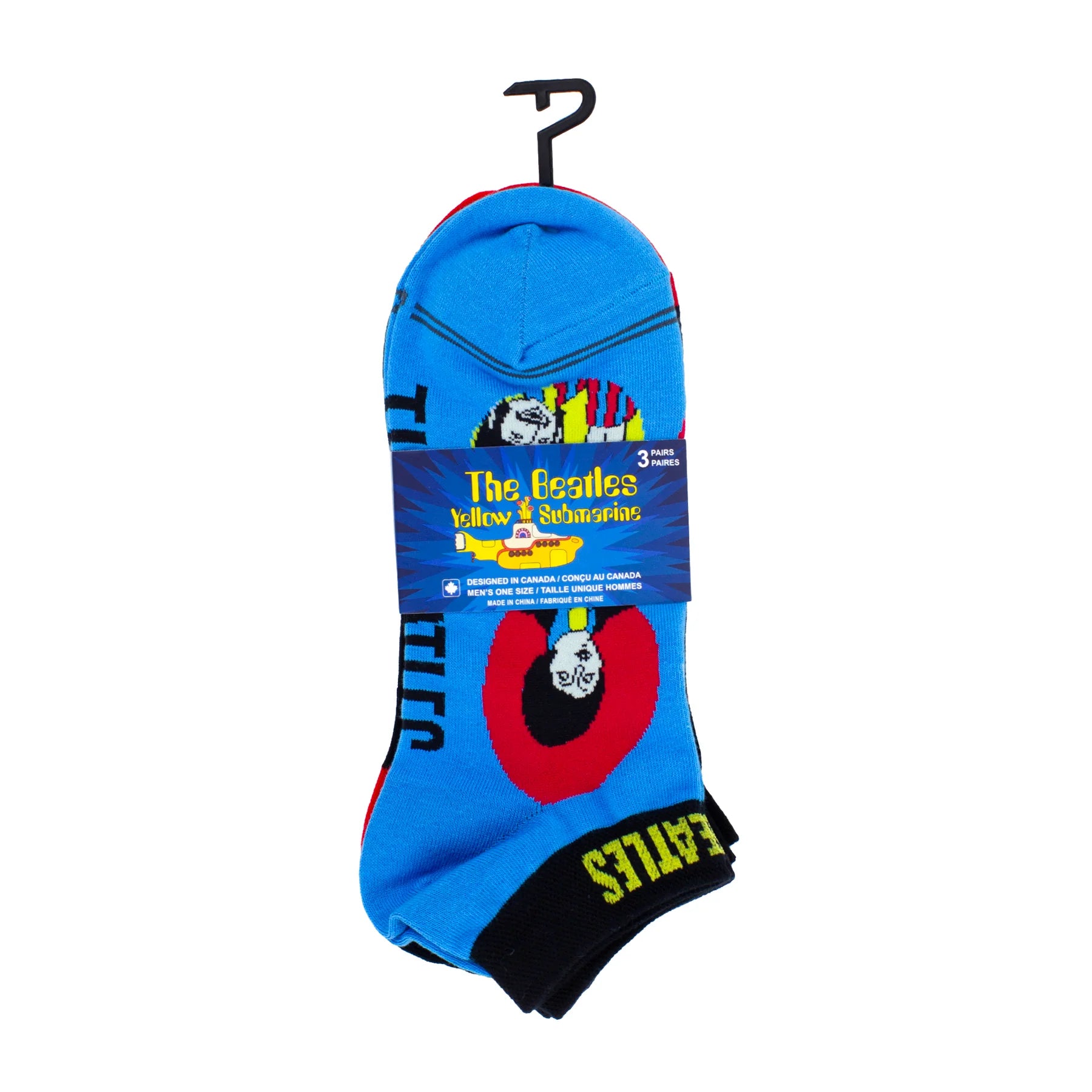 Beatles Yellow Submarine Liner Socks