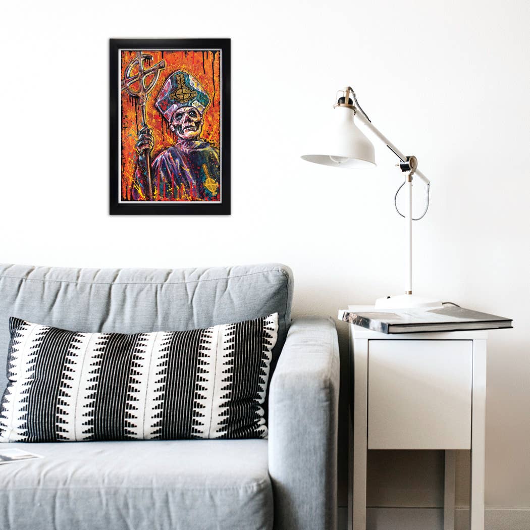 Papa Ghost Art Print