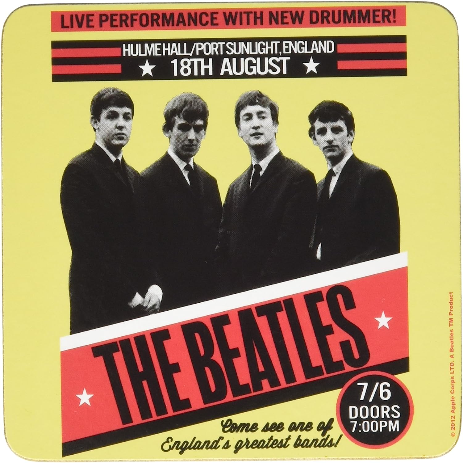 Beatles Port Sunlight Coaster