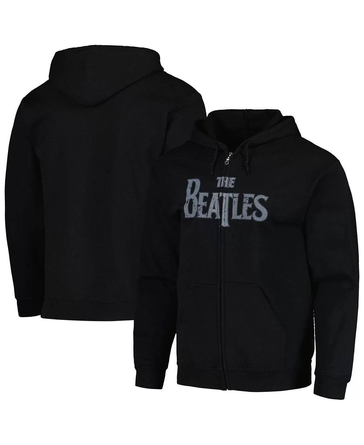Beatles “Drop T” Logo Zip-Up Hoodie