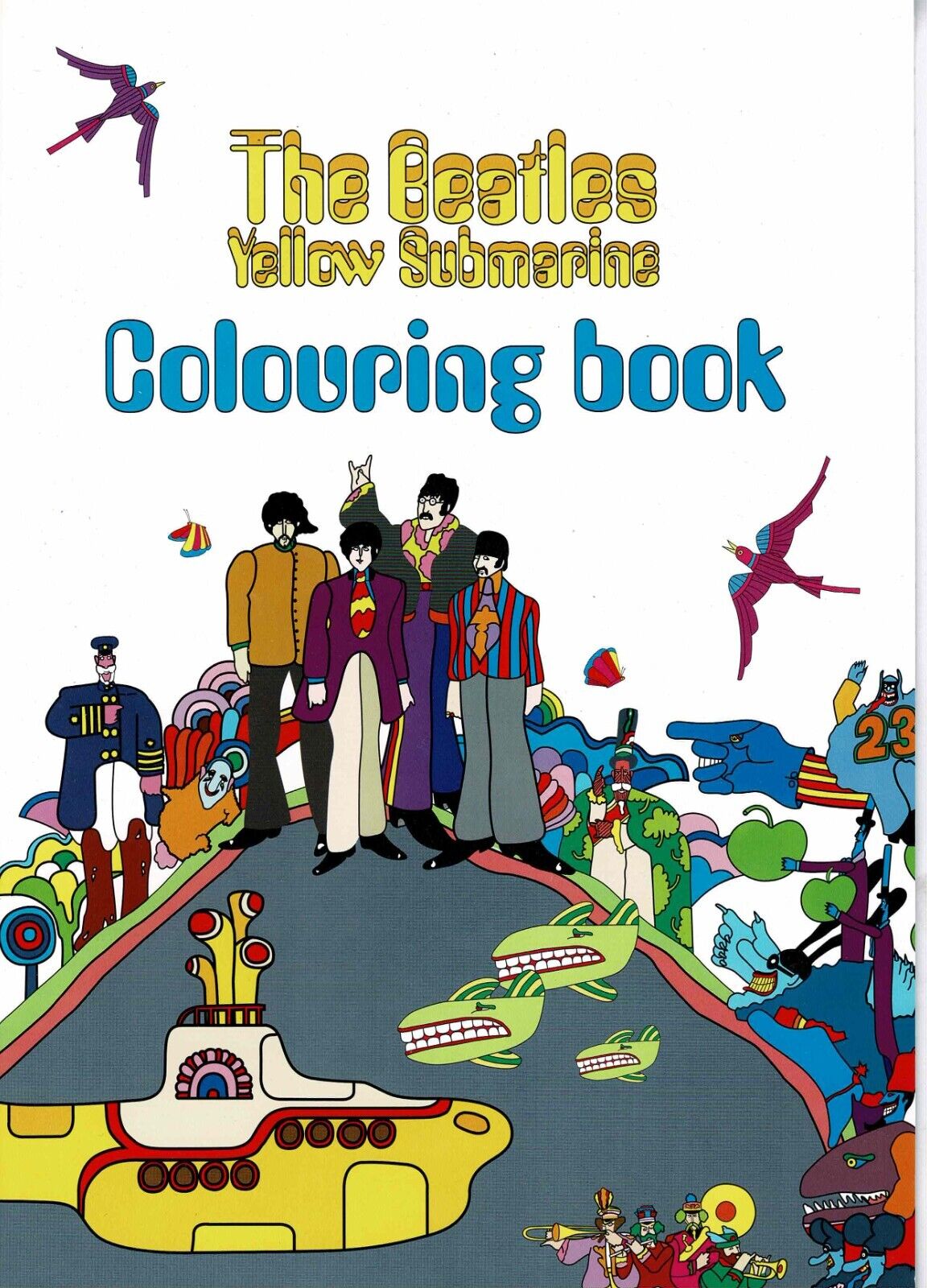Beatles Yellow Submarine Coloring Book