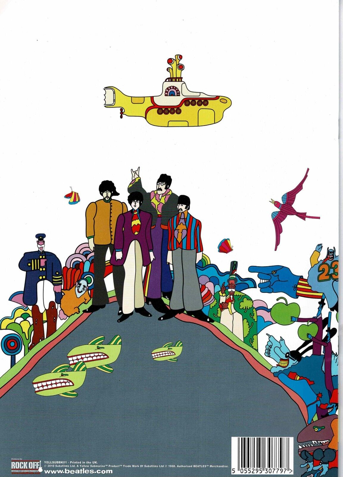 Beatles Yellow Submarine Coloring Book