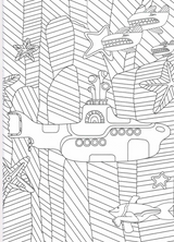 Beatles Yellow Submarine Coloring Book