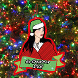 Billie Eilish Holiday Ornament