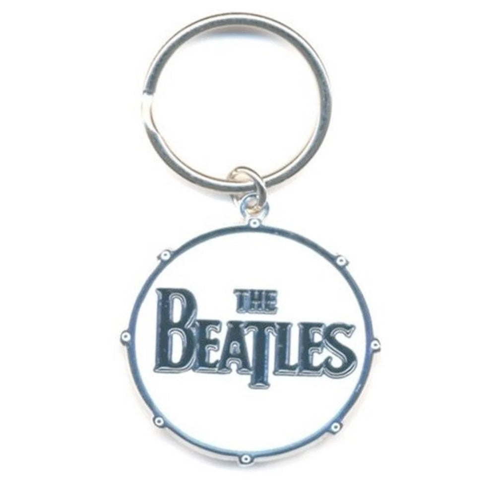 Beatles Drum Logo Keychain