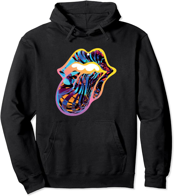 Rolling Stones Cyberdellic Tongue Pullover Hoodie