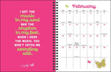 Dollyisms 2026 Calendar Weekly Monthly Planner